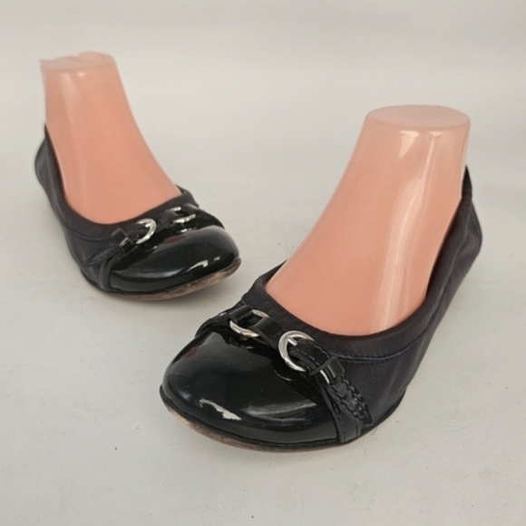 AGL Monika Cap Toe Ballet Flats – Size 38 (US 7.5) Black - Picture 9 of 9